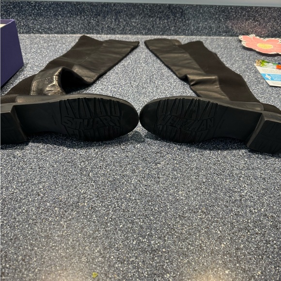 Stuart Weitzman Black Over the Knee Cadet Boots. WORN ONCE. - Picture 5 of 15